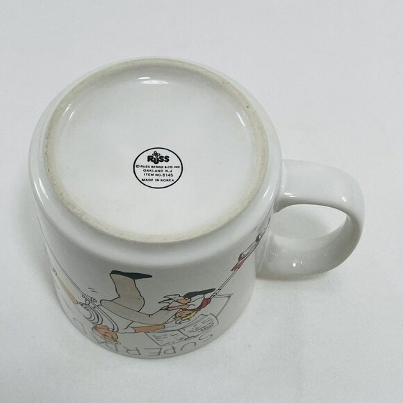 Vintage Russ Super Dad Mug Father Day Gift Birthday Working Man Single Korea Cup - Picture 6 of 9